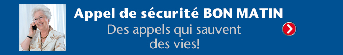 Appel Bon matin, des appels qui sauvent des vies